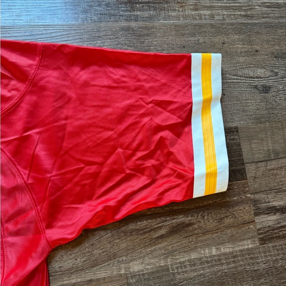 NWOT - Kansas City Chiefs Blank NFL Jersey - Red with Football Patch - Picture 8 of 14